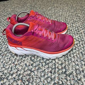 Hoka One One Clifton 6 Pink/orange women size 10